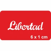 Özgürlük-İtalyanca Tattoo Geçici Dövme Şablonları Kına Kalıpları thumbnail 1