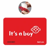 Bebek Partisi Erkek Çocuğu  Tattoo Geçici Dövme Şablonları Kına Kalıpları thumbnail 1