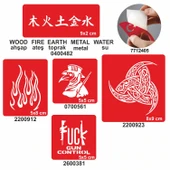 Herşey Konrol Altında 5 li Set Geçici Dövme Kına Şablonu thumbnail 1