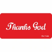 Teşekkürler Tanrım Tattoo Geçici Dövme Şablonları Kına Kalıpları thumbnail 1