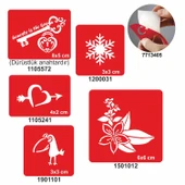 Dürüst Desenler 5 li Set Geçici Dövme Kına Şablonu thumbnail 1