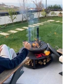 FUJI Odunluklu Ateş Çukuru, Bahçe Şöminesi & Bahçe Masası thumbnail 6