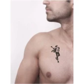 Michael Jackson Moonwalk Tattoo Geçici Dövme Şablonları Kına Kalıpları thumbnail 2