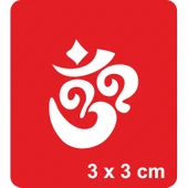 Yaratılış Kanji Tattoo Geçici Dövme Şablonları Kına Kalıpları thumbnail 1