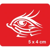 Tribal Göz-2 Tattoo Geçici Dövme Şablonları Kına Kalıpları thumbnail 1