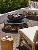 FUJI Odunluklu Ateş Çukuru, Bahçe Şöminesi & Bahçe Masası thumbnail 4