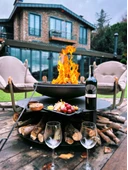 FUJI Odunluklu Ateş Çukuru, Bahçe Şöminesi & Bahçe Masası thumbnail 1