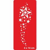 Yıldızlı Yaz Gecesi Tattoo Geçici Dövme Şablonları Kına Kalıpları thumbnail 1