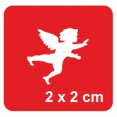 Minik Melek-2 Tattoo Geçici Dövme Şablonları Kına Kalıpları - 1