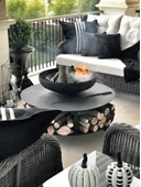 FUJI Odunluklu Ateş Çukuru, Bahçe Şöminesi & Bahçe Masası thumbnail 2