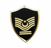 Minyatür Rütbe Astsubay Sağlık Sınıfı - Astsubay Kıdemli Başçavuş (Siyah Zemin JANDARMA) thumbnail 1