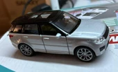 Oyuncak Metal Model Araba 1/36 Çek Bırak Gri Range Rover Sport thumbnail 4