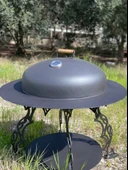 Basınç Göstergeli BBQ Kiti, Tütsü Hazneli Kapak & 60 cm Izgara thumbnail 1