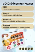 Nadh Safran Koenzim Q10 Glutatyon Teanin L-Arjinin Resveratrol 30 Tablet L-Sitrulin D-Riboz thumbnail 2