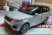Oyuncak Metal Model Araba 1/36 Çek Bırak Gri Range Rover Sport thumbnail 1