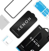 İphone 17 Pro Ekran Koruyucu Cam Optix Xenon (NANOCERAM™) 6 Mohs Sertlik Derecesine Dayanıklı - 5