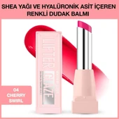 Maybelline New York Lifter Glaze Shea Yağı ve Hyalüronik Asit içeren Renkli Dudak Balmı - 04 Cherry Swirl - 2