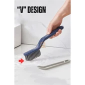 Derz Fırçası V Dizayn Banyo Mutfak Lavabo Fırçası - 1