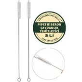 2 Adet Pipet Emzik Çaydanlık Temizleyici Fırça - 2