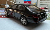 Oyuncak Metal Model Araba 1/36 Çek Bırak Mercedes Benz E Class Siyah - 3