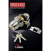 Topuzlu Kilit Amerikan Kapı Kilit Buton Set - 2