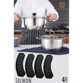 Tencere Tutucu Silikon 4 ADET - 2