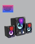 Renkli LED Işıklı Hoparlör - 4
