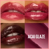 Maybelline New York Lifter Glaze Shea Yağı ve Hyalüronik Asit içeren Renkli Dudak Balmı - 08 Acai Glaze - 3