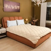 Çift Kişilik Yün Yorgan 195x215 Cm - Kuzu Yünü, 3 Kg, Nefes Alır, Terletmez, 4 Mevsim Konfor - 6