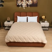 Çift Kişilik Yün Yorgan 195x215 Cm - Kuzu Yünü, 3 Kg, Nefes Alır, Terletmez, 4 Mevsim Konfor - 2