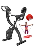 X 4IN1 Katlanabilir Manyetik Kondisyon Spin Bike Dikey Bisikleti Spor Koşu Egzersiz Bisikleti - 1