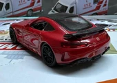 Oyuncak Metal Model Araba 1/36 Çek Bırak Mercedes Amg Gtr Kırmızı - 3