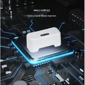 HyMark Otomatik WC Tuvalet Sifonu Kızılötesi Sensörlü Temassız Akıllı Sensör Şarjlı Dahili Pil thumbnail 7