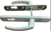 PVC Pimapen Banyo Wc Plastik Sac Destekli Kapı Kolu Takımı (Barel Yuvalı) - 2