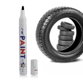 Sunup M101 Siyah Araç Oto Motosiklet Lastik Boya Yazı Kalemi 2.8 Mm Uç Kalınlığı - 1