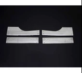 İç Kapı Eşiği Krom 4 Parça Doblo-2 Panel Van LAV 2010 Ve Sonrası Modeller İçin thumbnail 1