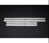 VW T5 Transporter Uyumlu Yan Kapı Çıtası Kısa Şase Krom 5 Parça 2003 - 2023 Arası Modeller İçin thumbnail 4