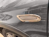 Fiat Egea SD / HB Uyumlu Sinyal Çerçevesi Mat Krom 2 Parça 2015 Ve Sonrası Modeller İçin thumbnail 2