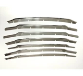 Ford Courier Uyumlu Ön Panjur Krom 7 Parça 2017 - 2023 Arası Modeller İçin thumbnail 3