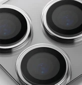 İphone 17 Pro / İphone 17 Pro Max Lens Koruyucu Şeffaf Dayanıklı Çerçeve - 4