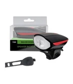 Bike Sky  Xml-T6 LED 1200 Mah Su Geçirmez Far Kornalı Bisiklet Feneri thumbnail 3