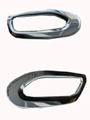 Fiat Egea SD / HB Uyumlu Sinyal Çerçevesi Mat Krom 2 Parça 2015 Ve Sonrası Modeller İçin thumbnail 1