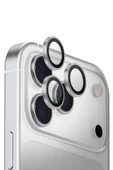 İphone 17 Pro / İphone 17 Pro Max Lens Koruyucu Cam Anti-Reflective Alüminyum Dayanıklı Çerçeve - 1