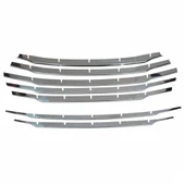 Ford Courier Uyumlu Ön Panjur Krom 7 Parça 2017 - 2023 Arası Modeller İçin thumbnail 1