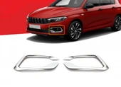 Fiat Egea HB Uyumlu Sis Far Çerçevesi Krom 2 Parça 2020 Ve Sonrası Modeller İçin thumbnail 4