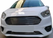 Ford Courier Uyumlu Ön Panjur Krom 7 Parça 2017 - 2023 Arası Modeller İçin thumbnail 2