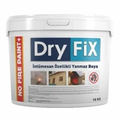 DryFix No Fire Paint Plus 120 Dk Yangına Dayanıklı Boya 18 Kg Ral 7035 Açık Gri - 1