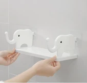 Fil Desenli Yapışkanlı Çok Amaçlı Raf thumbnail 9