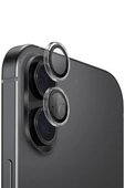 İphone 17 Lens Koruyucu Şeffaf Ultra İnce Tasarım Dayanıklı Çerçeve - 1