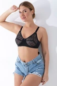 Siyah Dantelli Toparlayıcı Sütyen - 506 thumbnail 3